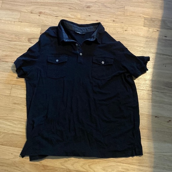 Apt. 9 Other - Super soft black short sleeve polo